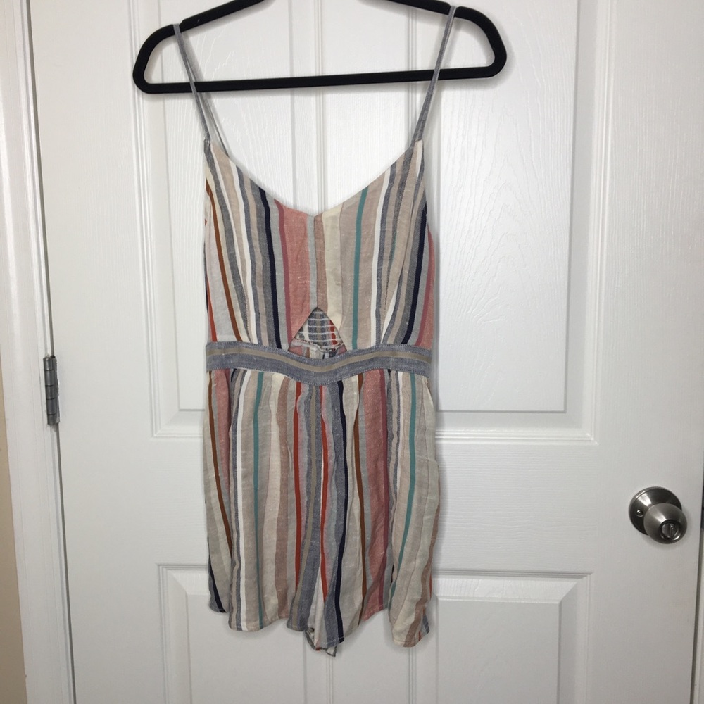 Multi color romper